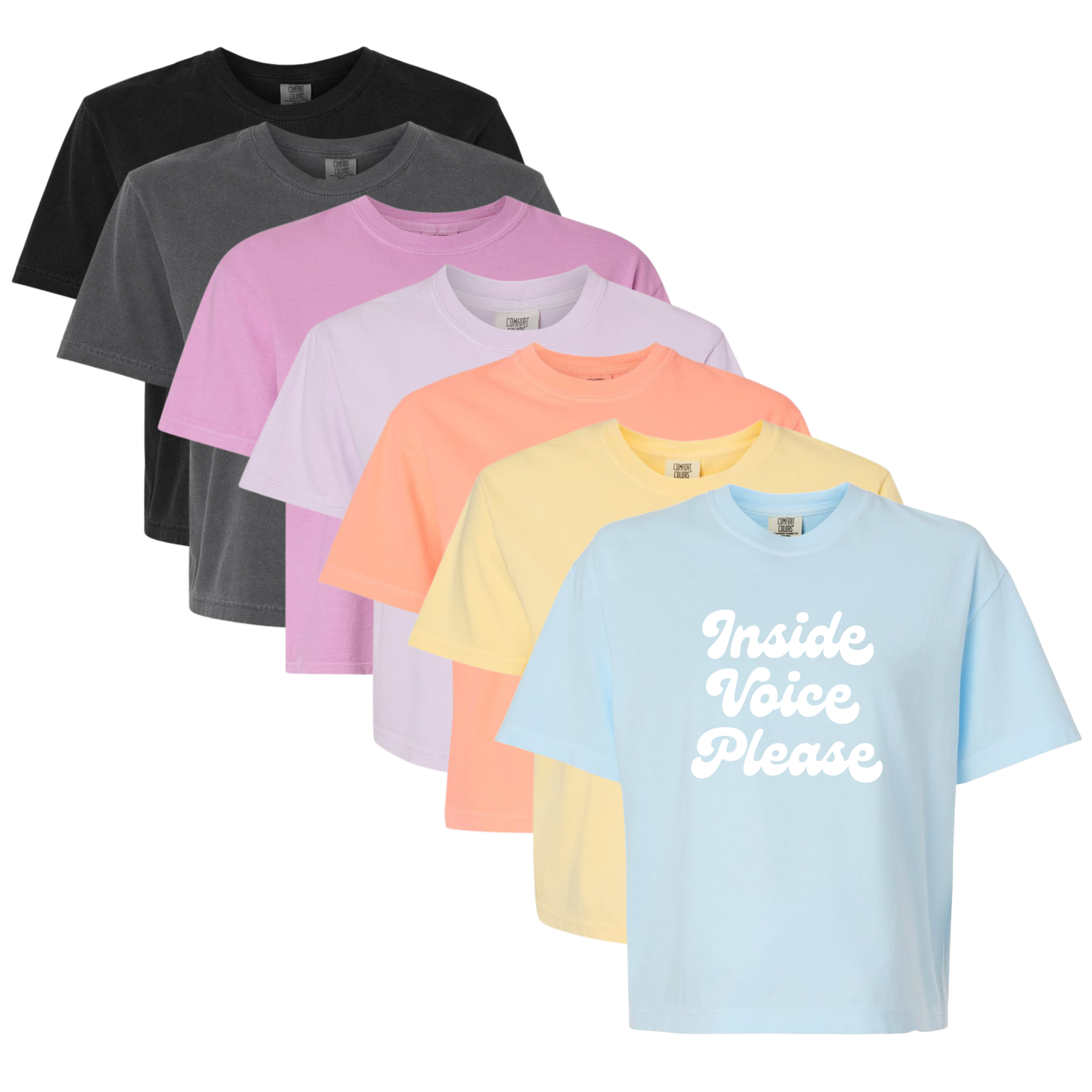 Inside Voice Please Boxy Tee