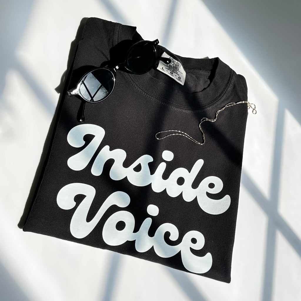 Inside Voice Please Boxy Tee