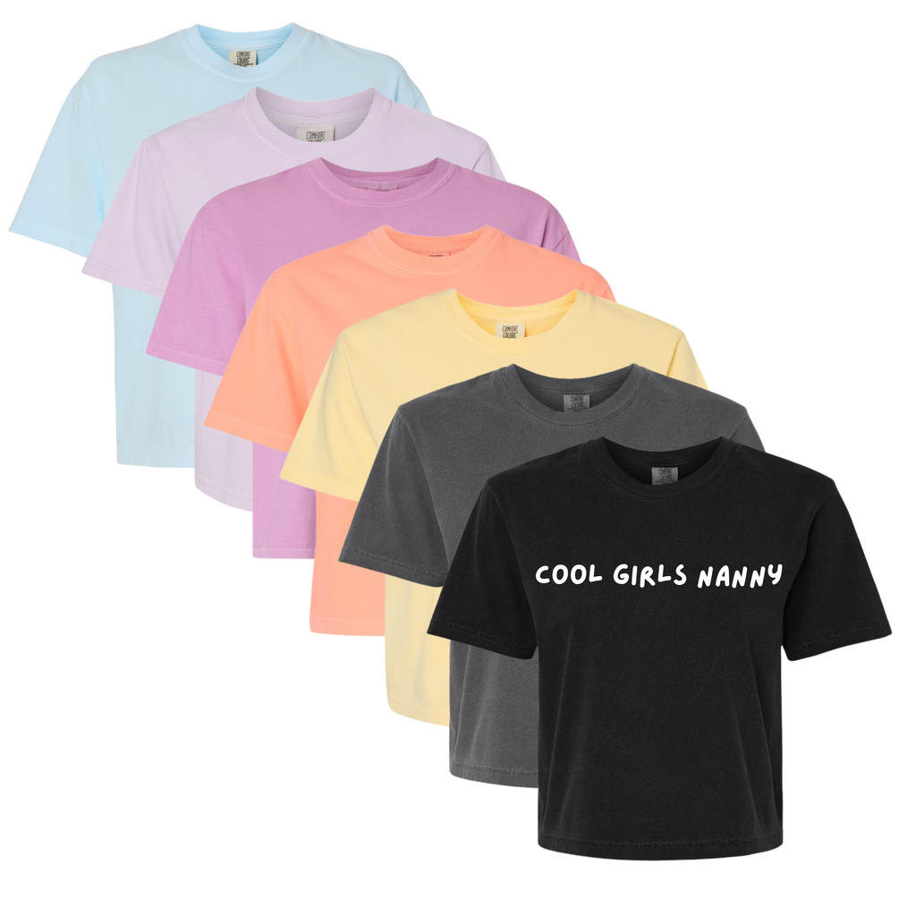 Cool Girls Nanny Boxy Tee