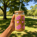 Career Nanny Club Glass Tumbler