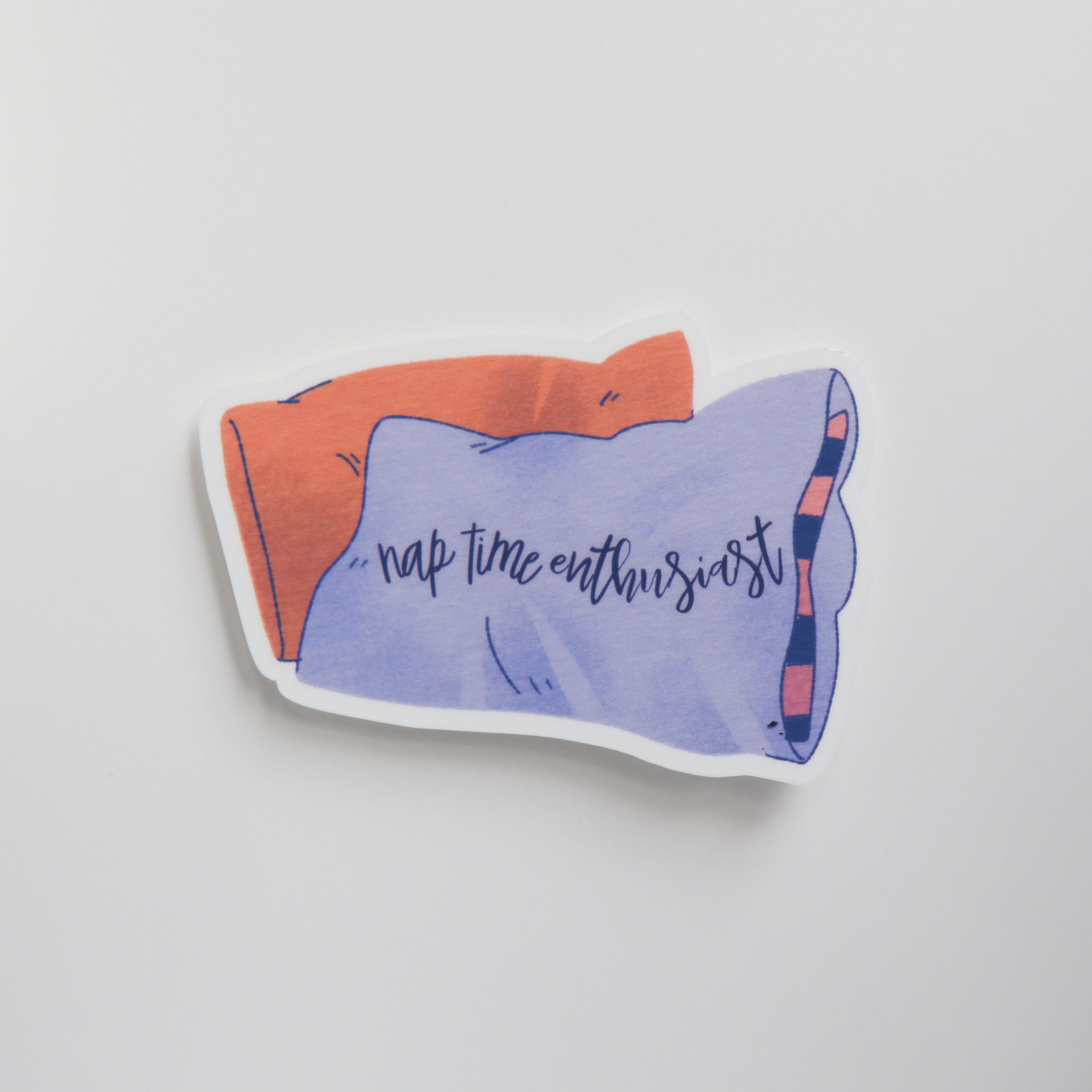 Nap Time Enthusiast Sticker