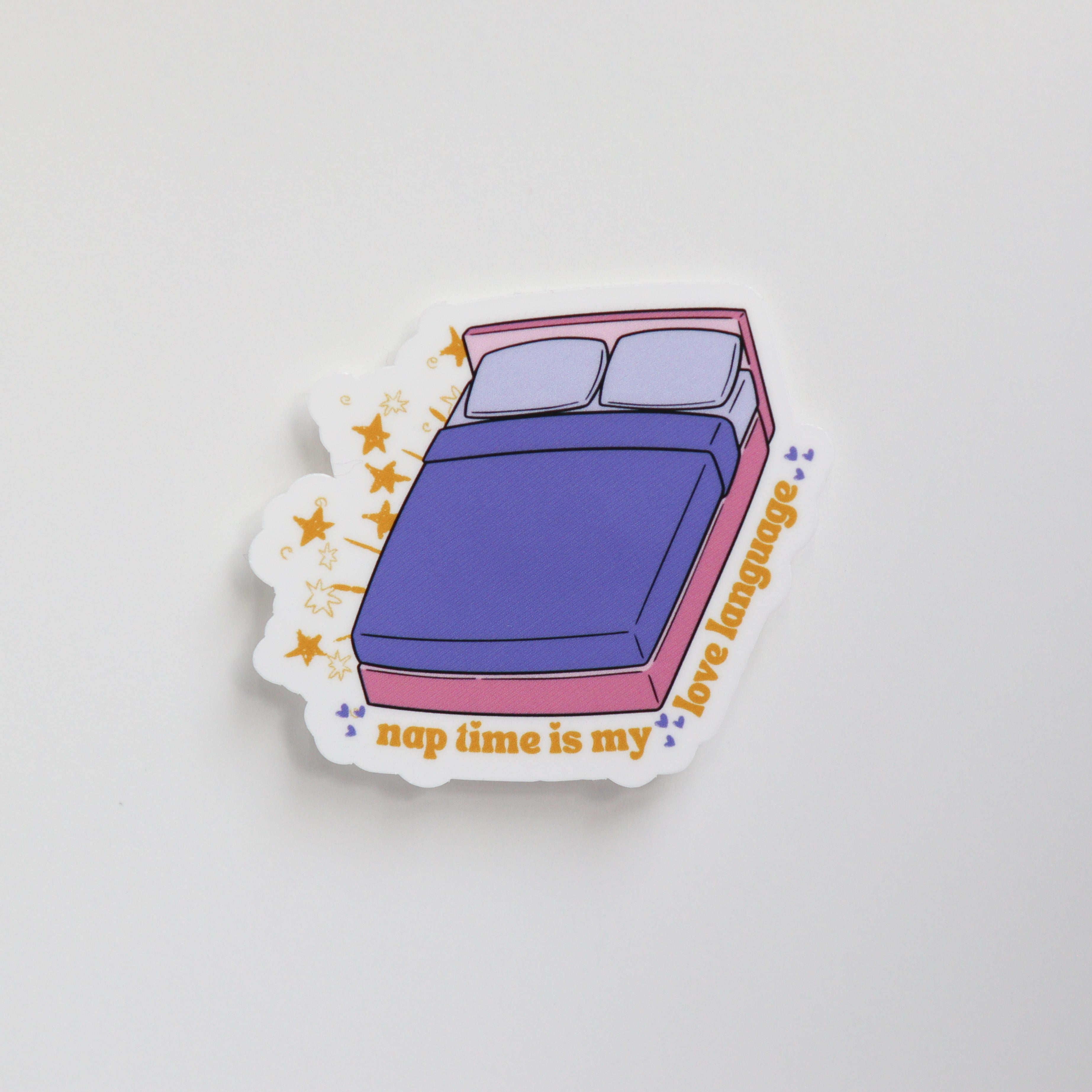 Nap Time Is My Love Language Sticker