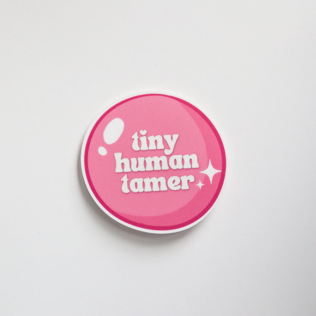 Tiny Human Tamer Sticker