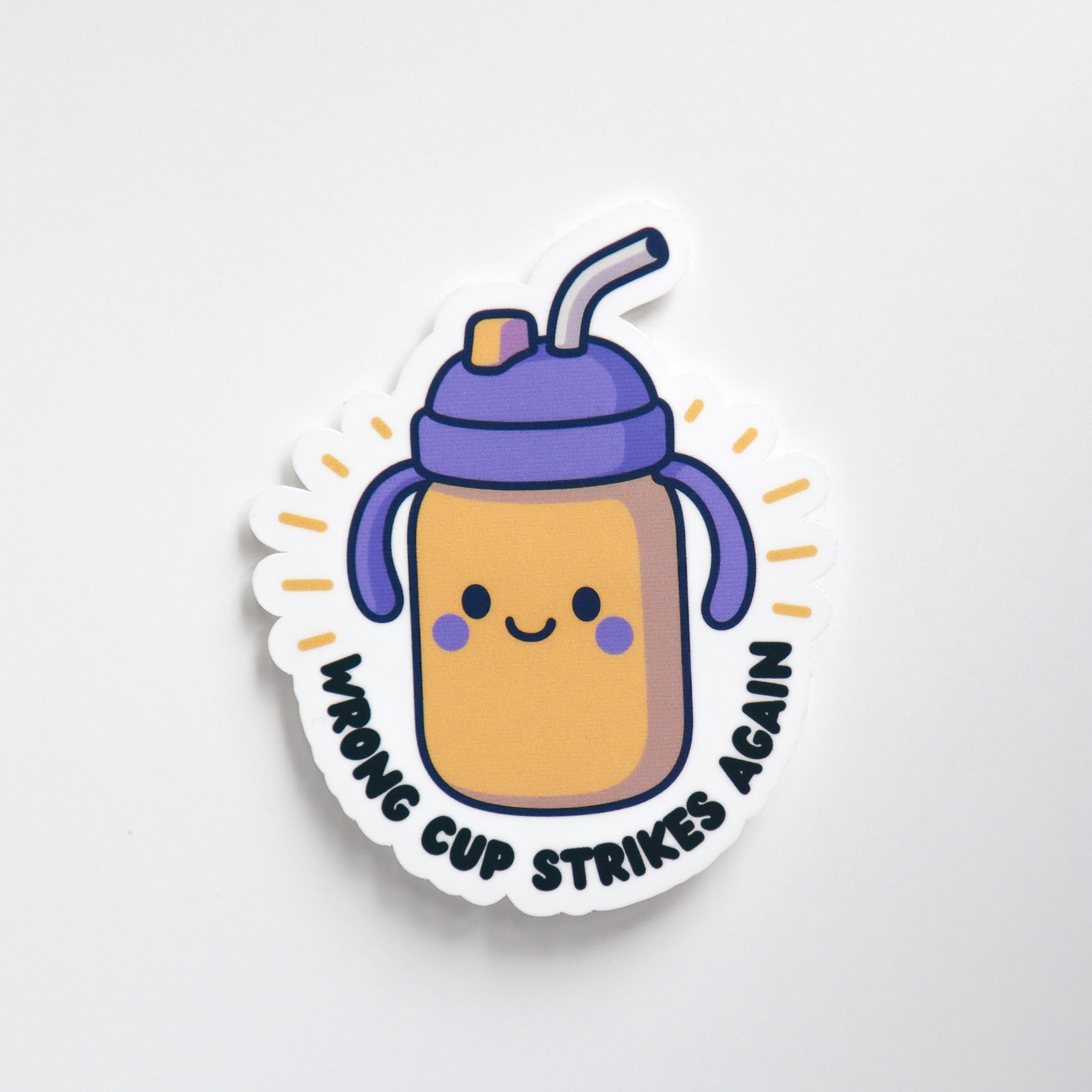 Wrong Cup Strikes Again Sticker