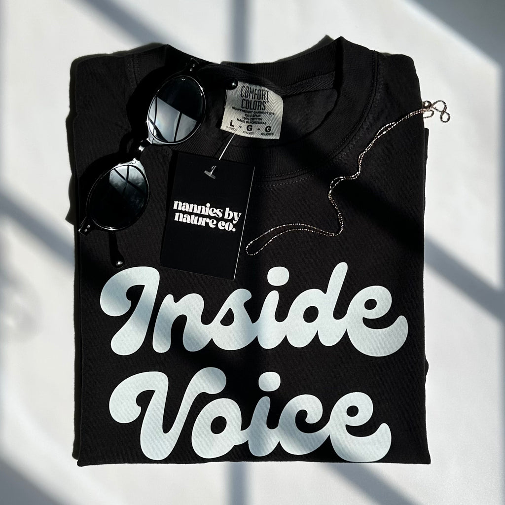 Inside Voice Please UNISEX Tee