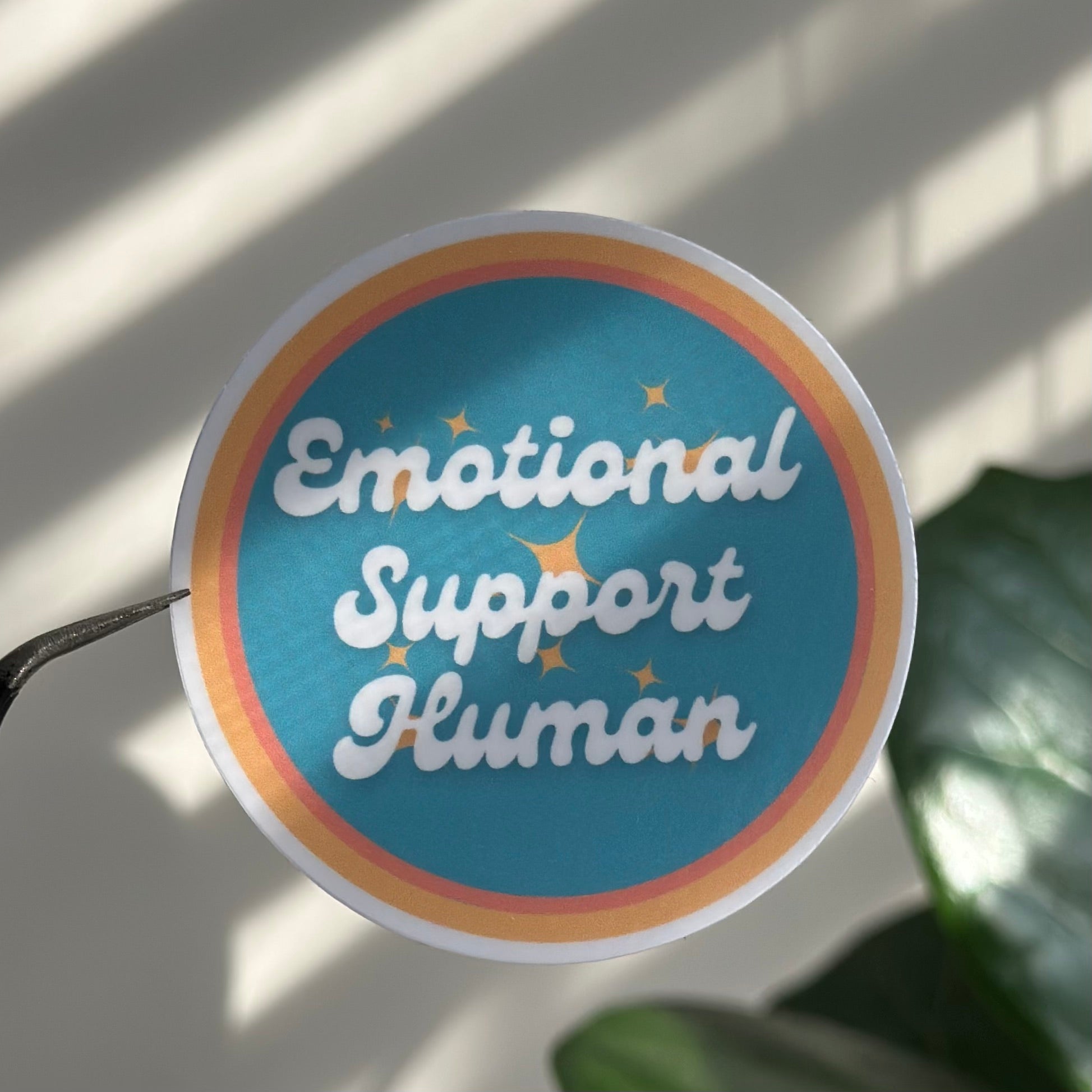 Emotional Support Human Sticker