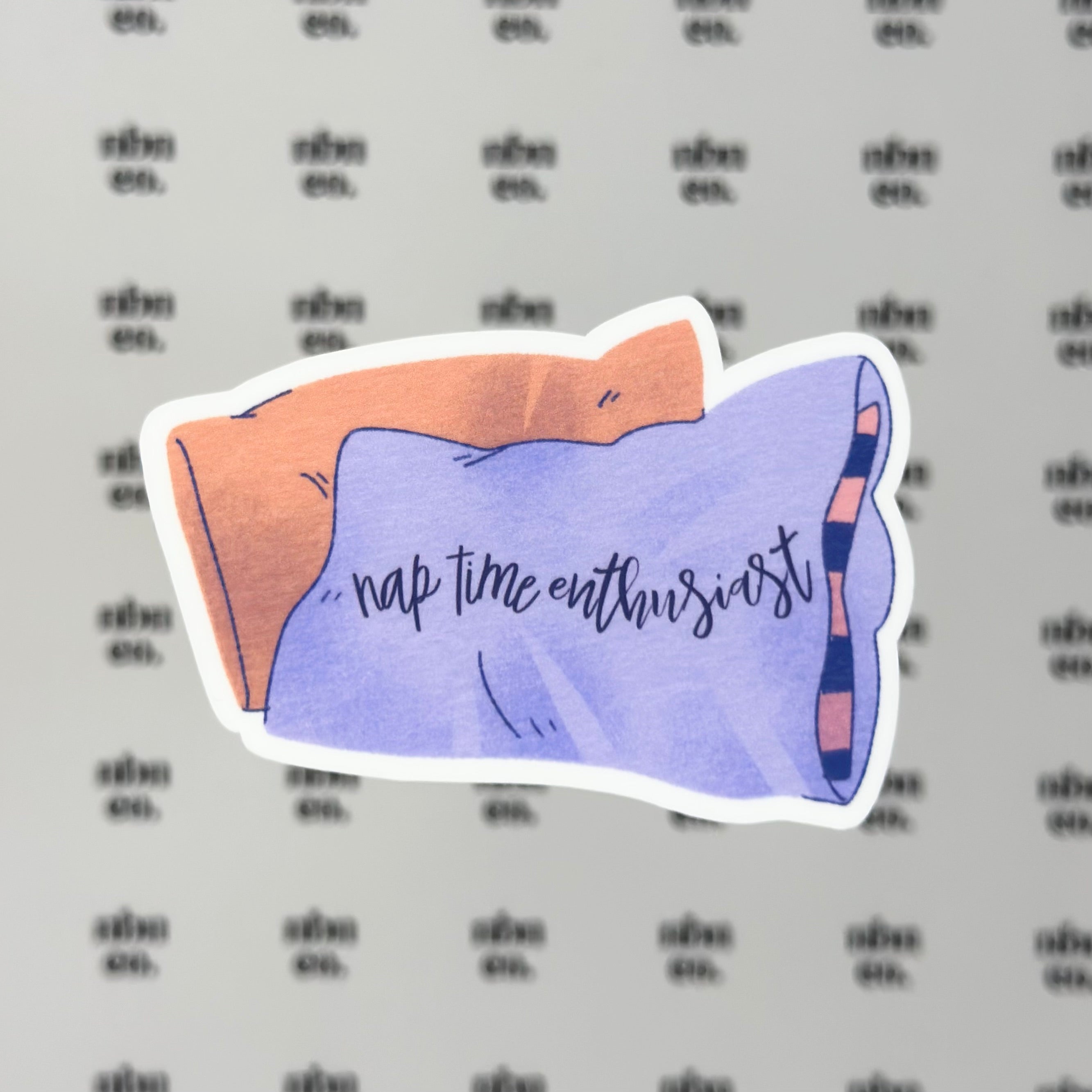 Nap Time Enthusiast Sticker