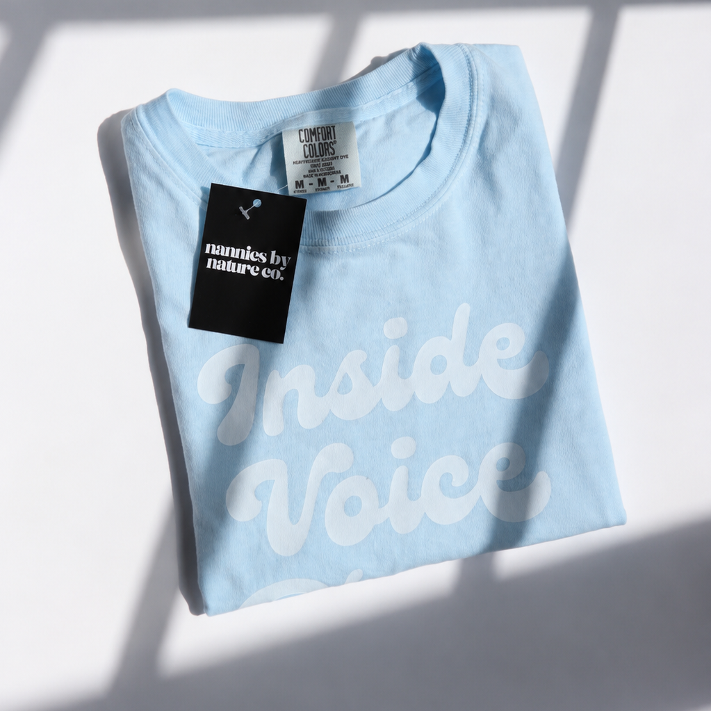 Inside Voice Please Boxy Tee