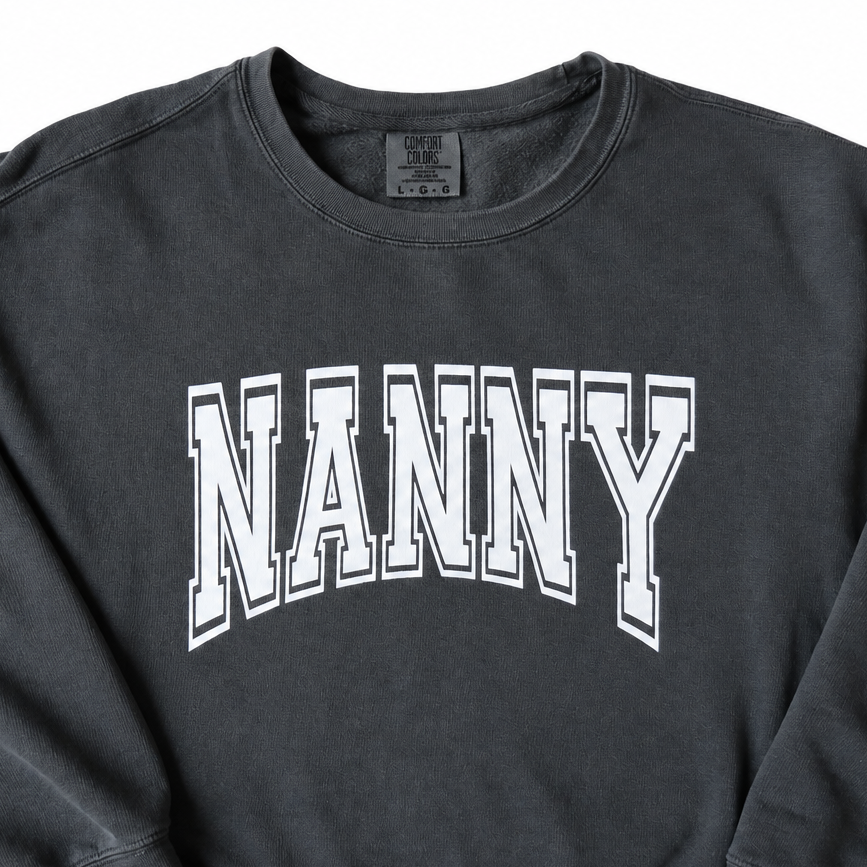 The NANNY Lightweight Crewneck Sweatshirt