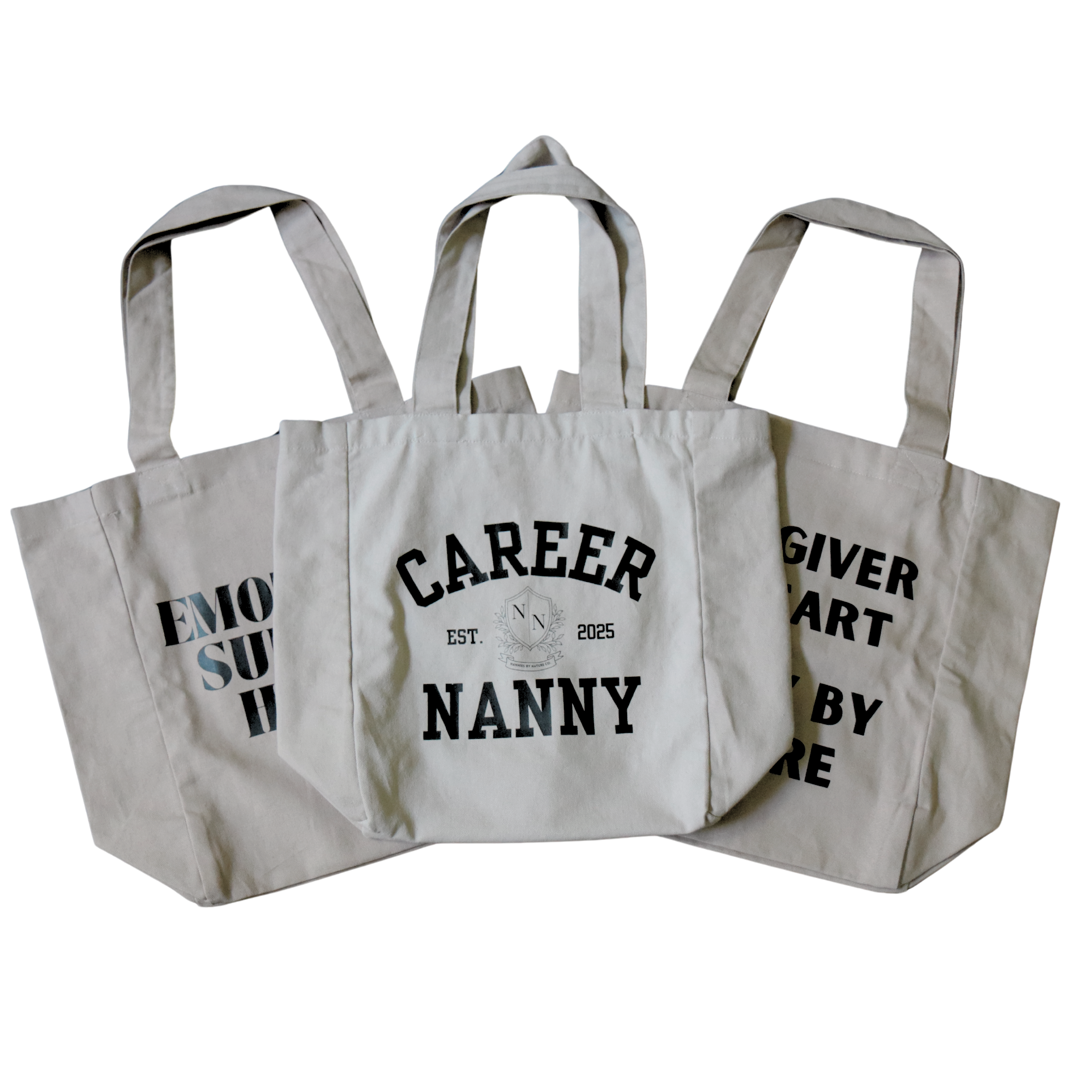 Caregiver at Heart, Nanny by Nature Tote